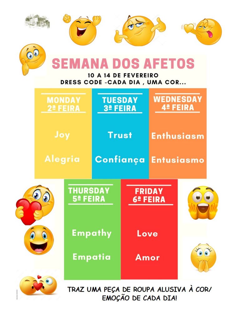 Cartaz da Semana dos Afetos