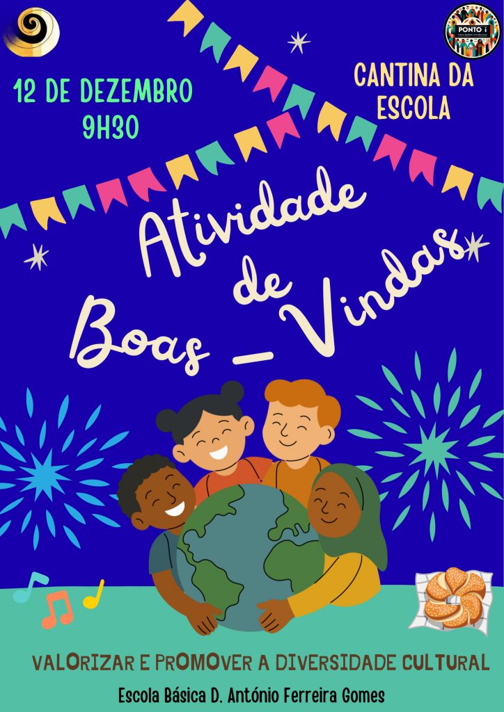 Cartaz PONTO i – Atividade Boas-Vindas 2025
