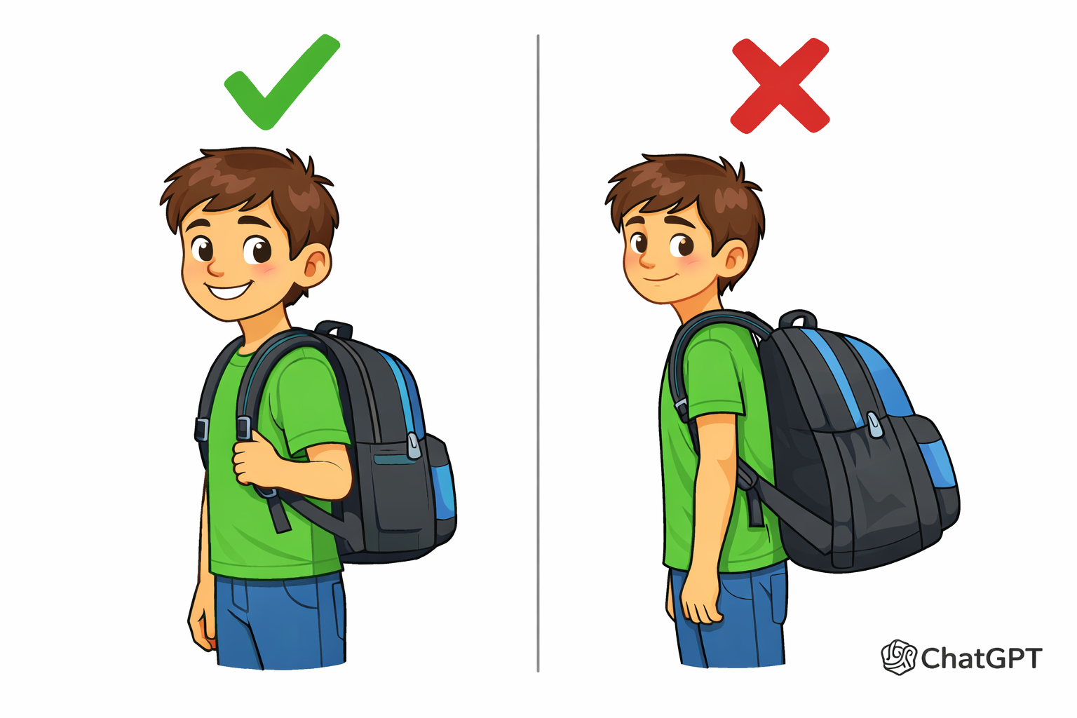 Como usar uma mochila corretamente