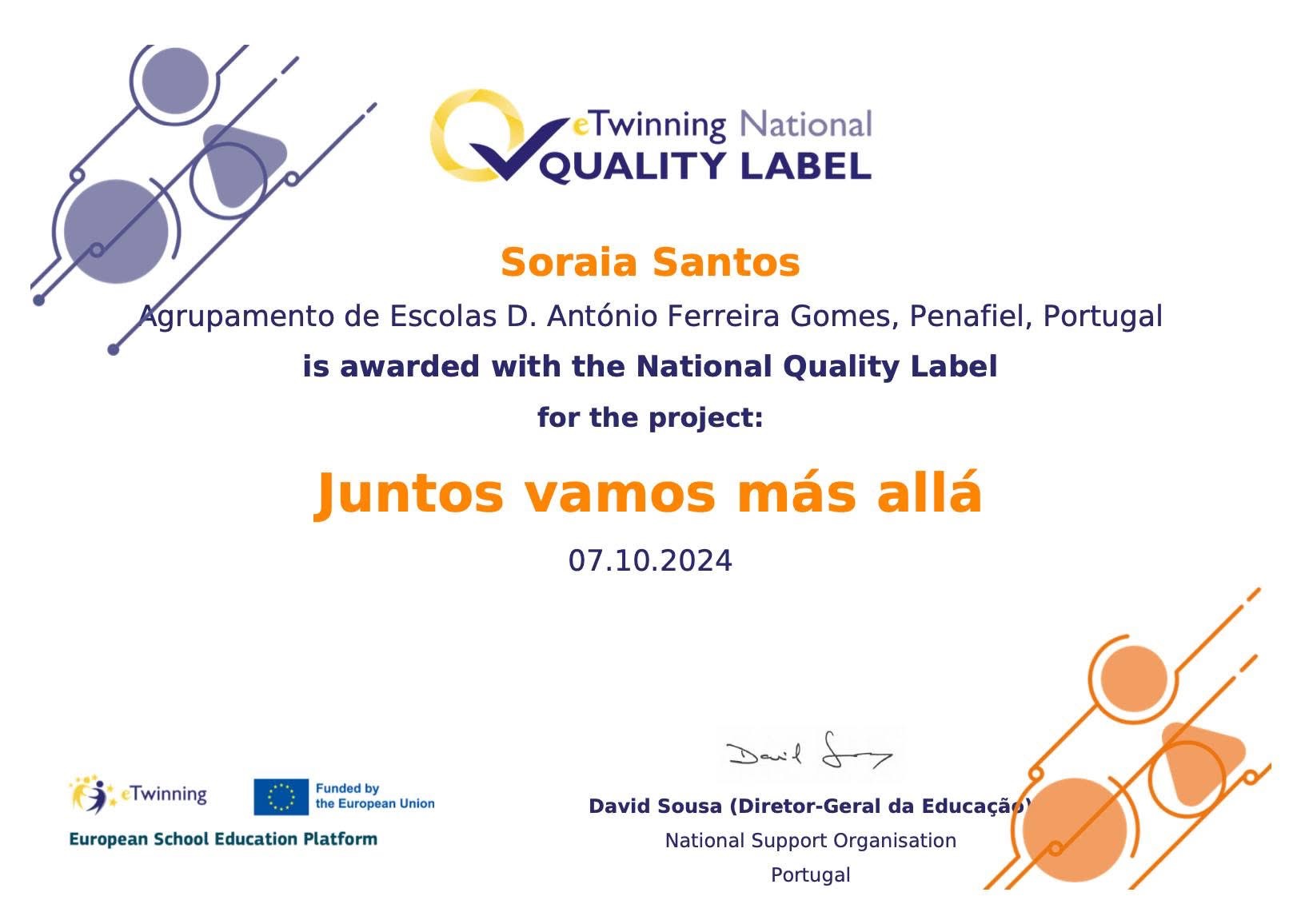 eTwinning Juntos Vamos Más Allá