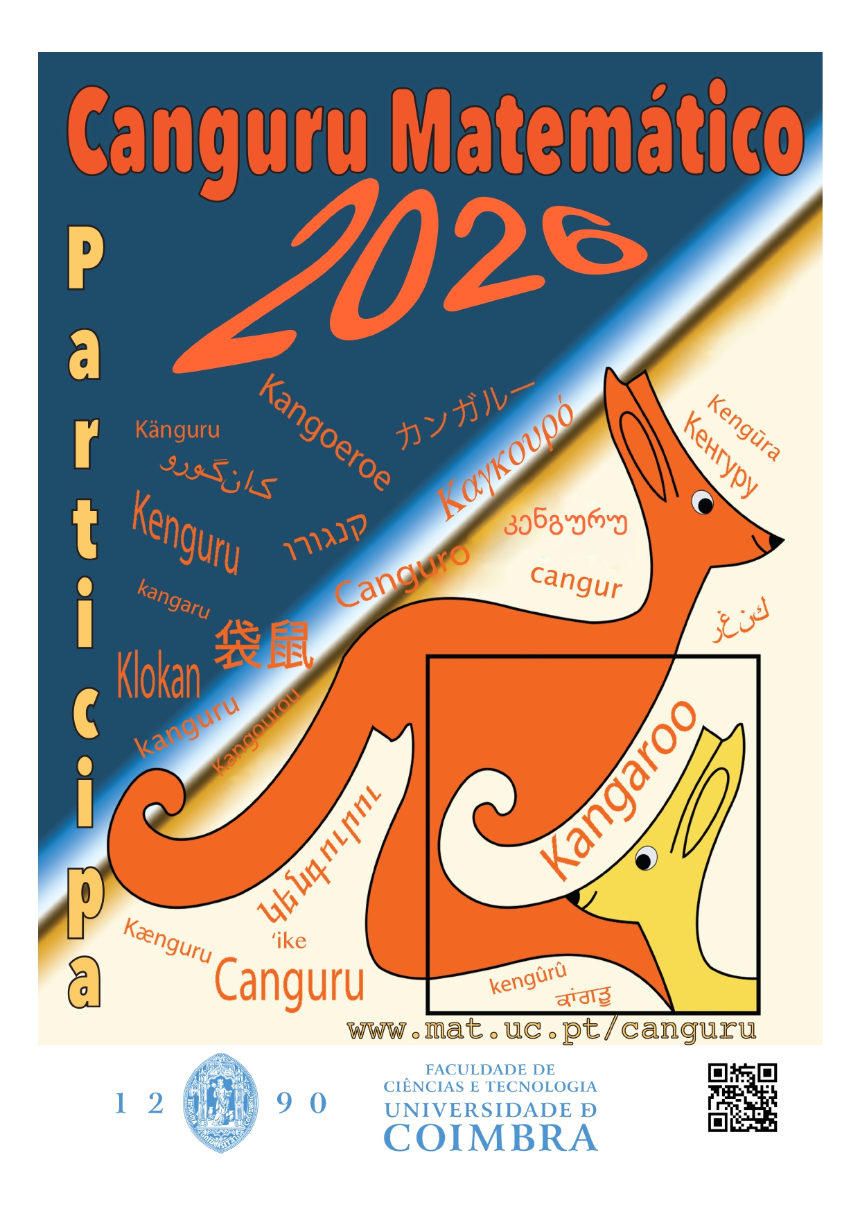 Cartaz Canguru Matemático 2026